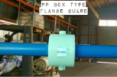 PP box type flange guard